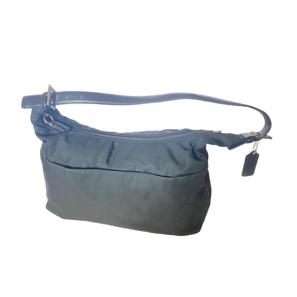 BC coach black nylon shoulder bag